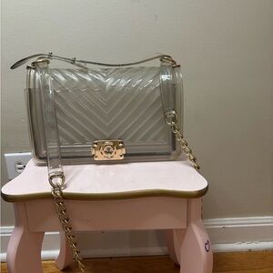 Transparent Aldo Chain Bag